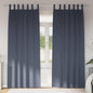 Cortinas opacas com cortinas Antracite Poliéster