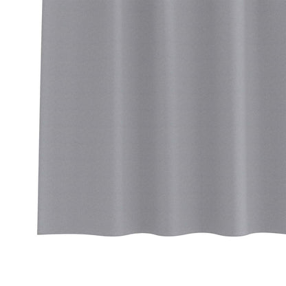 Cortinas opacas com cortinas Cinzento-claro Poliéster
