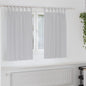 Cortinas opacas com cortinas Cinzento-claro Poliéster