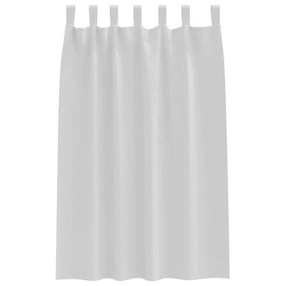 Cortinas opacas com cortinas Pale Grey Poliéster