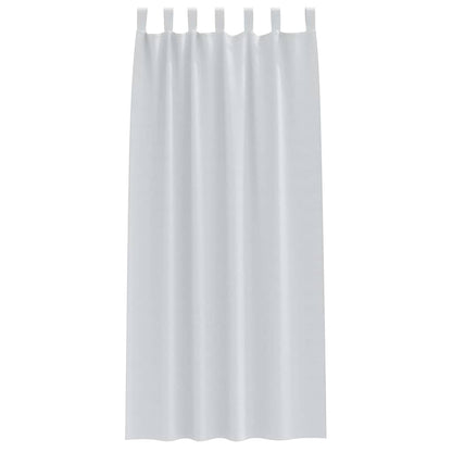 Cortinas opacas com cortinas Pale Grey Poliéster