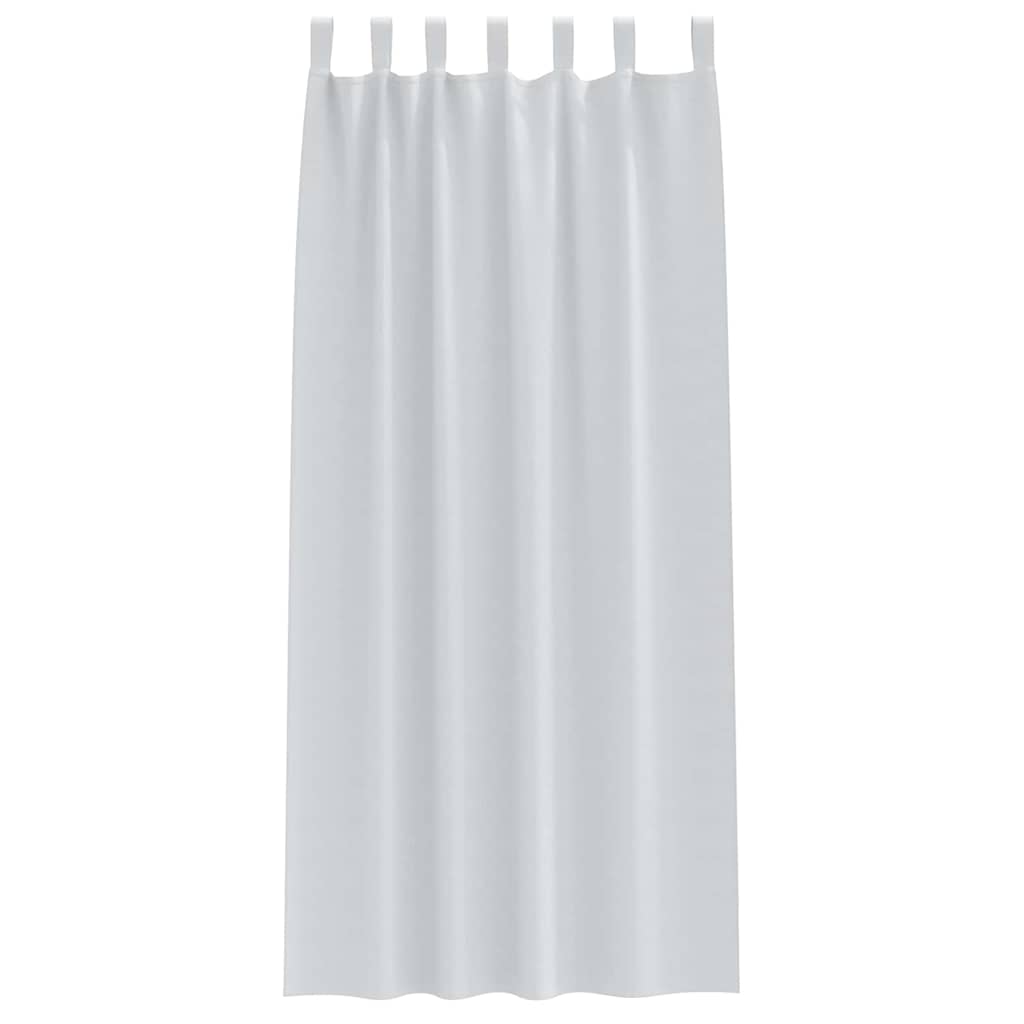 Cortinas opacas com cortinas Pale Grey Poliéster