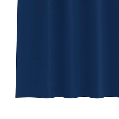 Cortinas opacas com cortinas Azul Escuro Poliéster