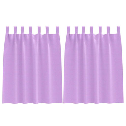 Cortinas opacas com cortinas Roxo Poliéster