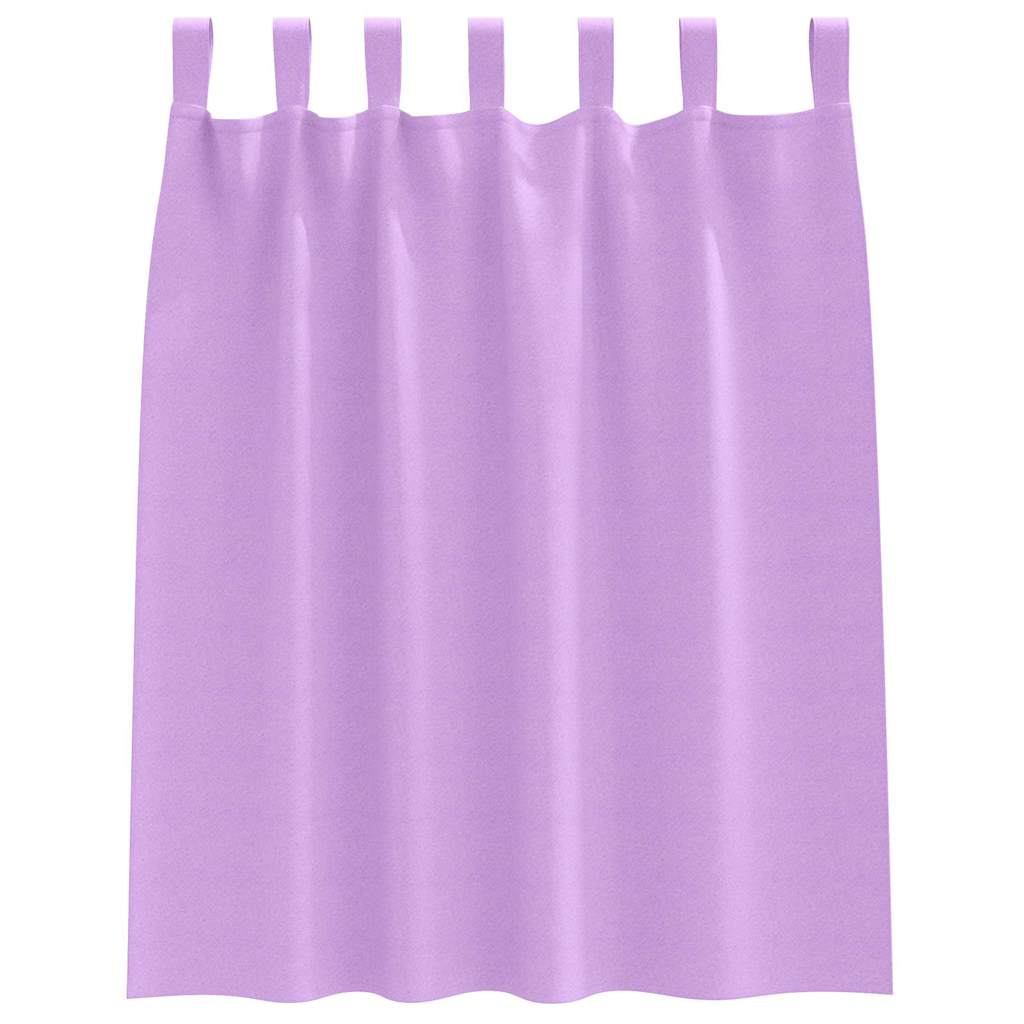 Cortinas opacas com cortinas Roxo Poliéster