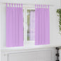 Cortinas opacas com cortinas Roxo Poliéster