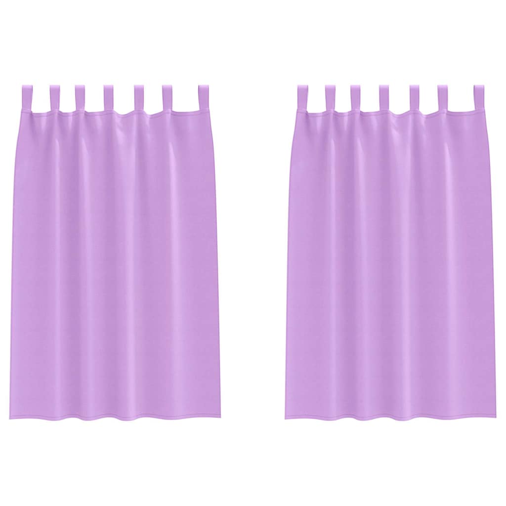 Cortinas opacas com cortinas Roxo Poliéster