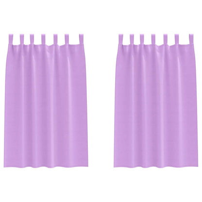 Cortinas opacas com cortinas Roxo Poliéster