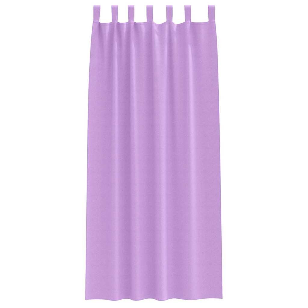 Cortinas opacas com cortinas Roxo Poliéster