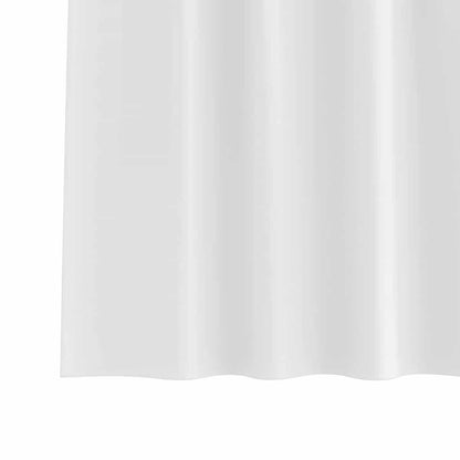 Cortinas opacas com cortinas Branco Puro Poliéster
