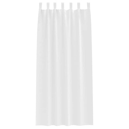 Cortinas opacas com cortinas Branco Puro Poliéster