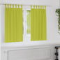 Cortinas opacas com cortinas Verde Poliéster