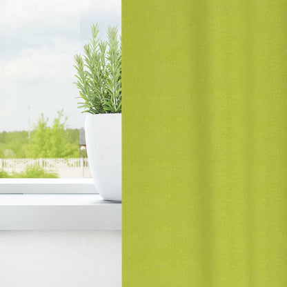 Cortinas opacas com cortinas Verde Poliéster