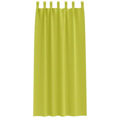 Cortinas opacas com cortinas Verde Poliéster