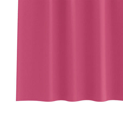 Cortinas opacas com cortinas Rosa Brilhante Poliéster
