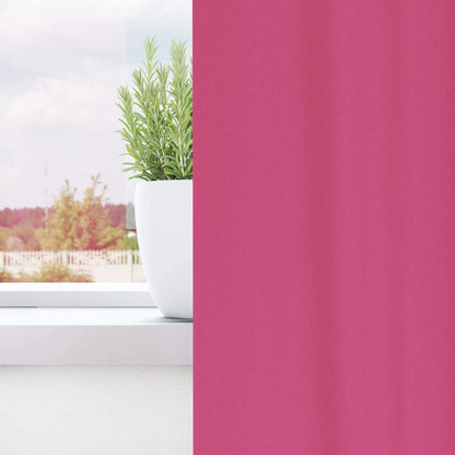 Cortinas opacas com cortinas Rosa Brilhante Poliéster
