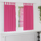 Cortinas opacas com cortinas Rosa Brilhante Poliéster