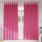 Cortinas opacas com cortinas Rosa Brilhante Poliéster