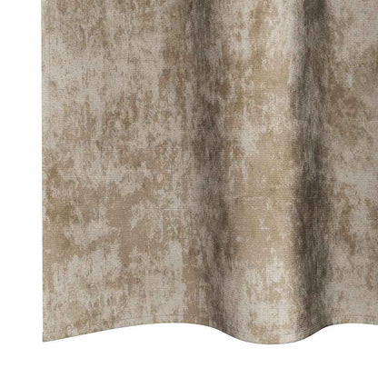 Cortina com cortinas 2 pcs champanhe 260 x 140 cm Veludo