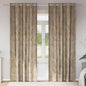 Cortina com cortinas 2 pcs champanhe 260 x 140 cm Veludo