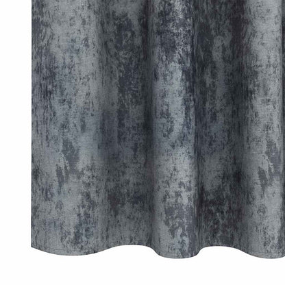 Cortina com cortinas 2 pcs Cinza Prateado 175 x 140 cm Veludo