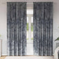 Cortina com cortinas 2 pcs Cinza Prateado 225 x 140 cm Veludo