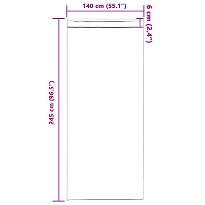 Cortina com cortinas 2 pcs Cinza Prateado 245 x 140 cm Veludo
