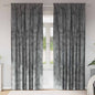 Cortina com cortinas 2 pcs Cinzeto 225 x 140 cm Veludo