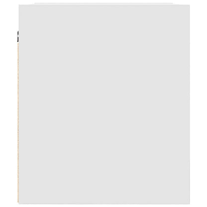 Mesas de cabeceira de parede 2 pcs 38x34x40cm branco