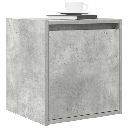 Mesas de cabeceira parede 2 pcs 38x34x40 cm cinza cimento