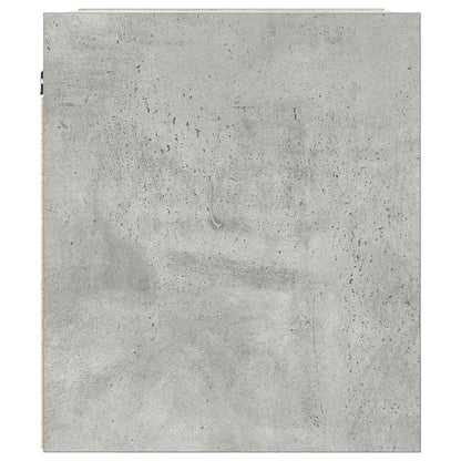 Mesas de cabeceira parede 2 pcs 38x34x40 cm cinza cimento