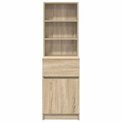 Mesa cabeceira 39x35x125 cm derivados madeira carvalho sonoma