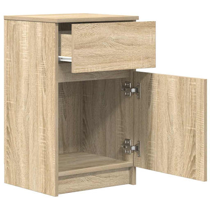 Mesa cabeceira 39x35x65 cm derivados madeira carvalho sonoma