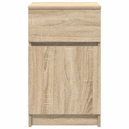 Mesa cabeceira 39x35x65 cm derivados madeira carvalho sonoma