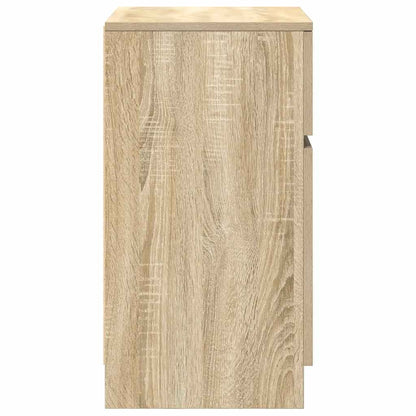 Mesa cabeceira 39x35x65 cm derivados madeira carvalho sonoma