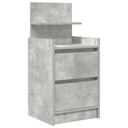 Mesas de cabeceira com 2 gavetas 2 pcs 38x34x80 cm