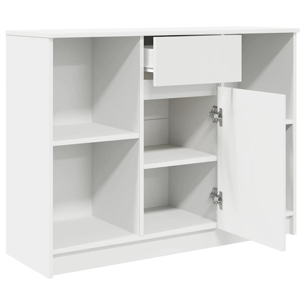 Aparador c/ gaveta 101x35x76 cm derivados de madeira branco