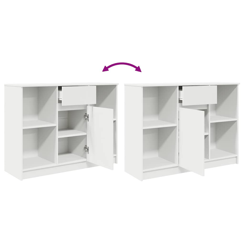 Aparador c/ gaveta 101x35x76 cm derivados de madeira branco