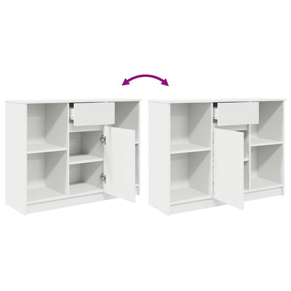 Aparador c/ gaveta 101x35x76 cm derivados de madeira branco