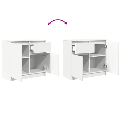 Aparador c/ gaveta 71x35x65 cm derivados de madeira branco