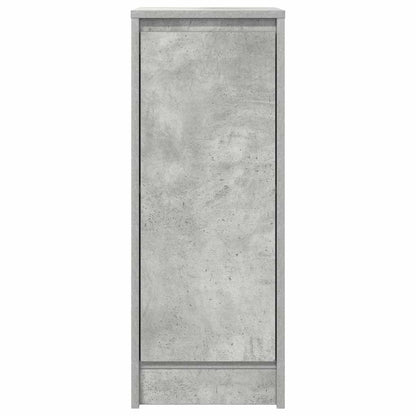 Aparador 29,5x34x76 cm derivados de madeira cinza cimento