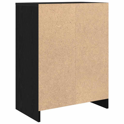 Aparador 57x34x76 cm derivados de madeira carvalho preto