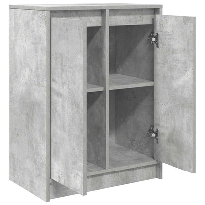 Aparador 57x34x76 cm derivados de madeira cinza cimento