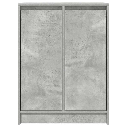 Aparador 57x34x76 cm derivados de madeira cinza cimento