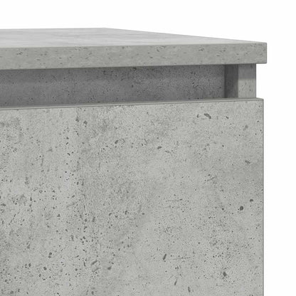 Aparador 57x34x76 cm derivados de madeira cinza cimento