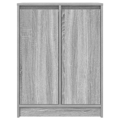Aparador 57x34x76 cm derivados de madeira cinzento sonoma