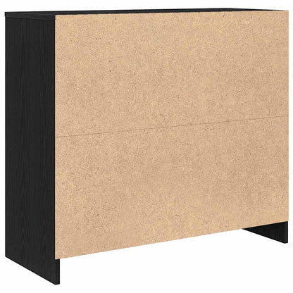 Aparador 85x34x76 cm derivados de madeira carvalho preto