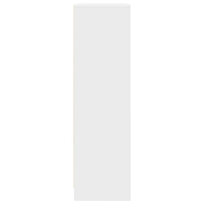 Armário com gaveta 55,5x34x119,5 cm derivados madeira branco