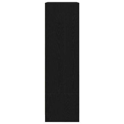 Armário com gaveta 55,5x34x119,5 cm carvalho preto