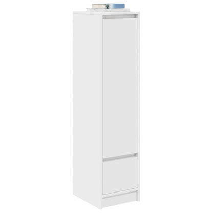 Aparador alto 29,5x34x119,5cm derivados de madeira branco